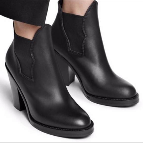 Acne Studios Star Leather Ankle Booties - Picture 5 of 17